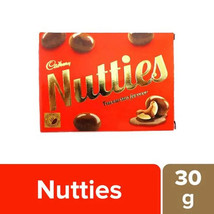 5 x Cadbury Nutties Chocolate 30 grams pack Vegetarian (1.05 oz) Free Sh... - $297.60 MXN