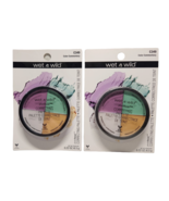 2x Wet n Wild Photofocus Correcting Palette 349 Color Commentary NEW SEALED - $542.46 MXN
