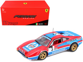 Ferrari 308 GTB #3 J.C. Andruet - Biche Monte Carlo Rally (1982) 1/43 Diecast Mo - £30.56 GBP