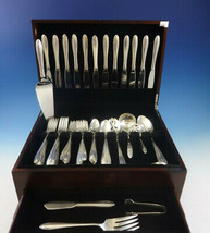 Lasting Spring by Oneida Sterling Silver Flatware Set For 12 Service 59 ... - £2,255.38 GBP