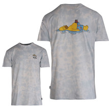Billabong Men&#39;s T-Shirt x The Simpsons Blue Tye-Dye S/S (S10) - £12.36 GBP