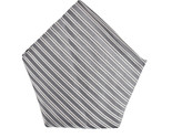Armani Pocket Square Collezioni Mens Classic  Handkerchief White/Grey 35... - $60.51