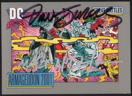 Martin Nodell &amp; Dan Jurgens SIGNED 1993 DC Art Trading Card Green Lantern  - £19.45 GBP