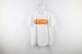Vintage 80s Mens Small Spell Out DC101 Alternative Rock Radio Station T-Shirt - £47.58 GBP