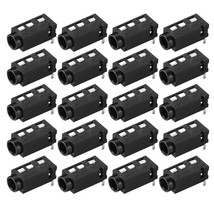 uxcell 3.5 mm Audio Jack Connector PCB Mount Female Socket 4 Pin PJ-320A 20pcs - £10.21 GBP