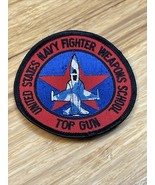 United States Navy Fighter Weapons School Top Gun Patch KG JD - $277.42 MXN