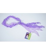 LIMITED TOO NWT 2 IN 1 HEADSCARF WAIST NECK HIP SASH HEAD SCARF PURPLE S... - $149.46 MXN