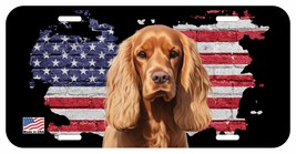 IRISH SETTER FACE CAN PERSONALIZE NOVELTY METAL LICENSE PLATE AA - $8.90+