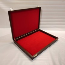 Empty wooden case for MasterPhil numismatic trays internal i... - $70.34