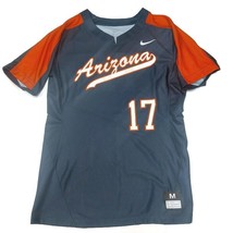 Nike Dri-Fit Arizona Wildcats #17 Softball Jersey Womens Size M Blue Red White - £15.18 GBP