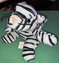 TY Beanie Baby 1996 Retired White Tiger Plush USED (Blizzard) - $6.81