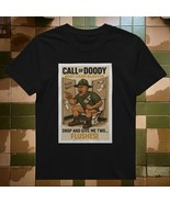 Call of Doody Funny Army Gas Mask Poop T-Shirt – Sizes L-3X, 100% Cotton - $18.80+