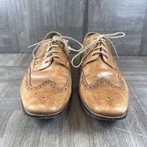 Cole Haan Shoes Mens 12 M Air Giraldo Wingtip Tan Leather Oxfords Dress ... - £14.90 GBP