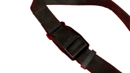 DOG pet COLLAR black 1 inch wide, up to 26 inches adjustable HD buckle (C) - $2.40