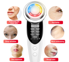 Face Lifting Anti Aging LED Photon Radio Therapy Beauty Skin Care Device Wrinkle - £22.82 GBP