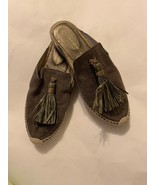 Bettye Muller Rabat Gray Womens Shoes Size 37/ 6 M Flats MSRP $225 - £13.14 GBP