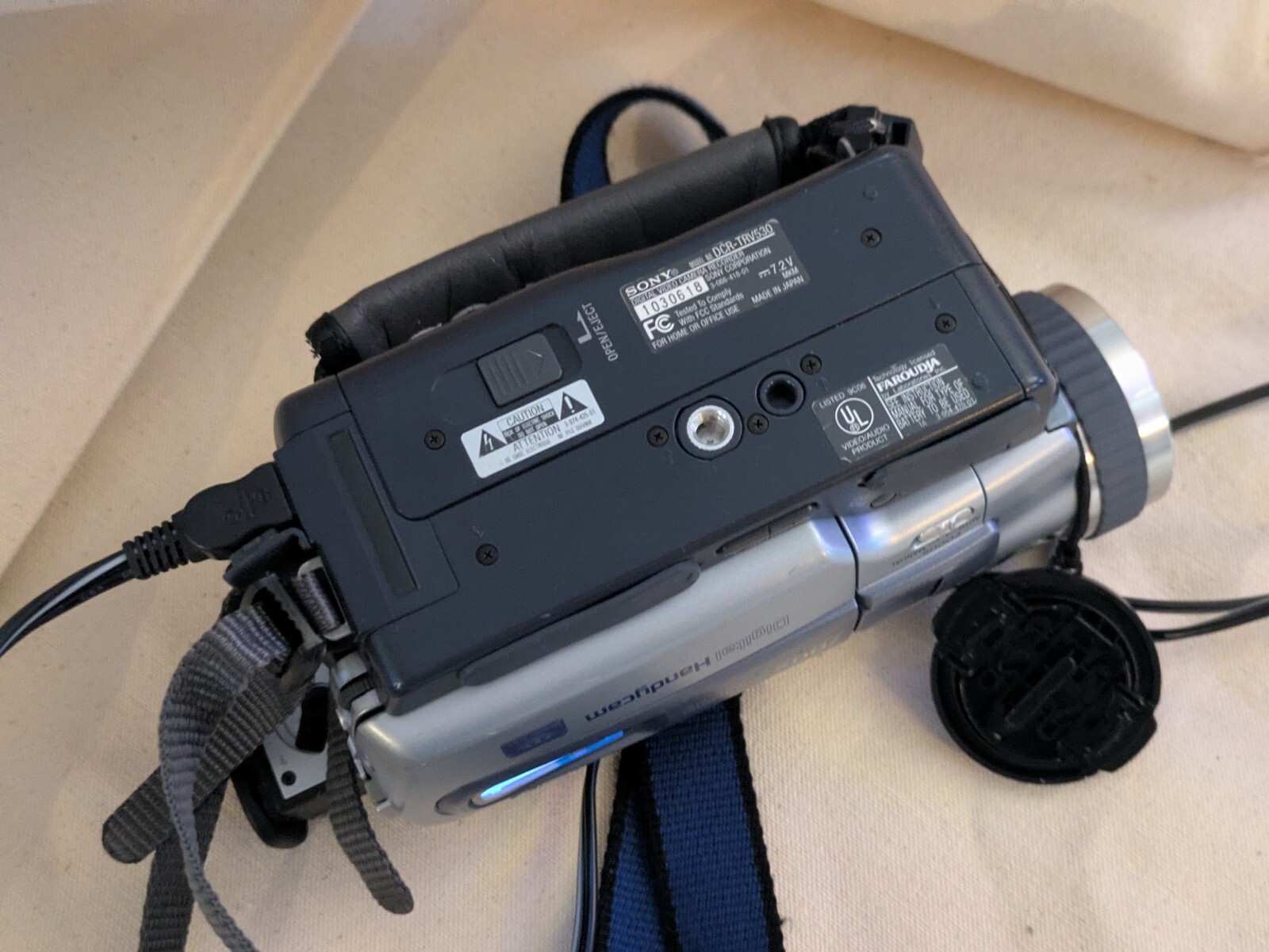 Sony Handycam DCR-TRV530 Digitale 8 Camcorder Trasferimento Nightshot 25x Lavoro Item image 8