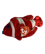 Jester the Clown Fish Retired TY Beanie Baby 1994 PE Pellets Excellent C... - £5.35 GBP