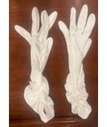 VTG Van Raalte Long White Opera Formal Nylon Gloves - $11.87