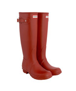 Hunter Ladies&#39; Size 9 Original Tall Rain Boot, Red, Customer Return - $65.00