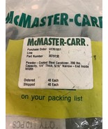 40 Pack of McMaster-Carr Powder Coated Steel Carabiners 200Lb, 1/4” Thic... - €33,47 EUR