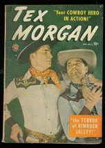 TEX MORGAN #8 1949-MARVEL COMICS-PHOTO COVER----ZOMBIES G - £45.52 GBP