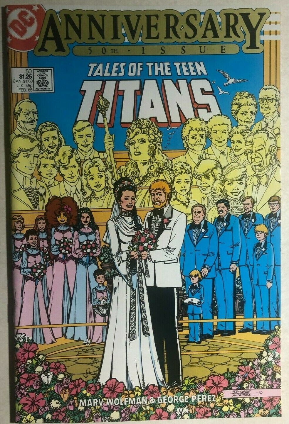 TALES OF THE TEEN TITANS #50 (1985)  DC Comics FINE- - $9.89