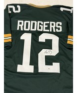 Aaron Rodgers Green Bay Packers Signed Football Jersey COA - €213,93 EUR