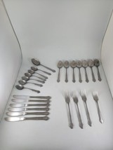 Rebacraft Reed Barton CARRIAGE Mixed Lot of 18 Pcs Plus Bonus of 6 Pcs Flatware - $42.56