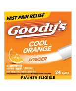 Goody&#39;s Pain Relief Powders, Extra Strength Headache Powder Cool Orange,... - $200.70 MXN