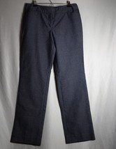Worthington Women&#39;s Modern Fit Navy/White Blended Casual Pants Size 14 - £13.19 GBP
