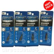 Century Drill &amp; Tool #68482 #8 X 1&quot; Spanner Bit Pack Of 4 - £18.98 GBP