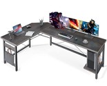 66&quot; L Shaped Gaming Desk Oak - $251.99