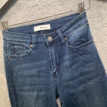 KanCan Estilo Jeans Womens 3 / 25 Skinny Mid Rise Stretch Dark Wash - $11.90