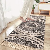 Shag Accent Fringe Tassel Rug For Bedroom Bedside Kitchen, Laundry Room Rug, - £35.33 GBP