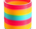 Jumbo Rainbow Coil Spring Toy - 6 Inch Giant Magic Spring Toys For Kids,... - $26.99