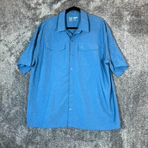 511 Tactical Series Shirt Mens XL Blue Performance Short Sleeve Casual S/S - $18.39