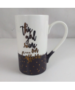 Charming Charlie This Girl Runs On Caffeine 16oz Coffee Cup - $178.39 MXN