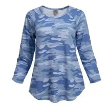 Como Vintage Forever Blue-Colored Womens&#39; 3/4 Sleeve Supersoft Pullover ... - $20.52 CAD