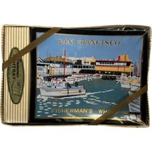 Vintage Ashtray Fisherman&#39;s Wharf San Francisco SNCO Mid Century Made in Japan - £14.78 GBP