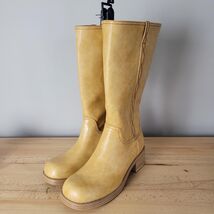 New NO BOUNDARIES Women’s Winter Tall Riding Honey Color Boots 12 Wide NWT - $28.70