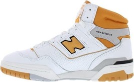 New Balance Mens 650 Sneakers Size 7 Color White Brown Canyon - £101.69 GBP