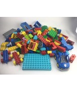 LEGO DUPLO Lot Cars Base PIECES OVER 5 LBS OF BLOCKS &amp; MISC - $48.49