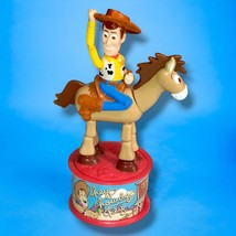 Woody Bullseye Horse Candy Dispenser Disney Pixar Toy Story 2 8&quot; Tall McDonalds  - $13.05