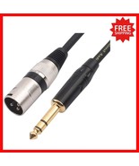 15FT Balanced TRS to XLR Cable -  Sound Performance with PVC Jacket - $623.90 MXN