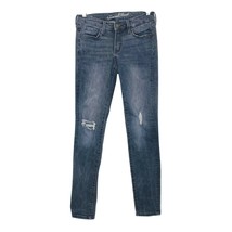 Universal Thread Women&#39;s size 0/25R Mid Rise Skinny Distressed Gray Denim Jeans - £1,132.03 GBP