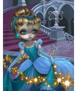 Disney Parks &#39;Cinderella Leaving the Ball&#39; Matted Print by Jasmine Becke... - £100.87 GBP