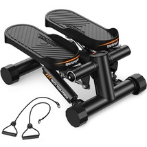 Stair Stepper For Exercises Twist Stepper w Resistance Bands 330lbs Weig... - $60.76