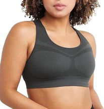Champion 2900 Women&#39;s Sports Bra, Infinity Racerback Large Asphalt - $16.82
