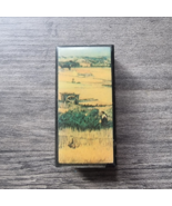 VINCEN VAN GOGH THE HARVEST OR HARVEST AT LA CRAU PAINTING SMALL PLASIC BOX - €33,18 EUR